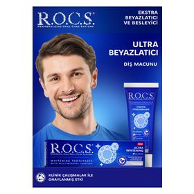 Rocs Ultra Whitening 94 gr Ultra Beyazlatıcı Diş Macunu