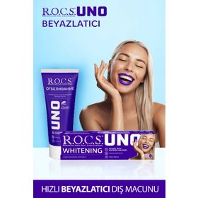 Rocs Uno 74 gr Hızlı Beyazlatıcı Diş Macunu
