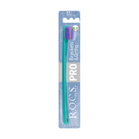 Rocs Yeşil Pro Brackets-Ortho Soft Diş Fırçası