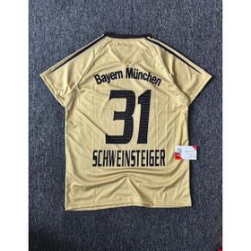Rodak Spor Schweinsteiger 31 Bayern Münih 2004/05 Sarı Futbol Forması
