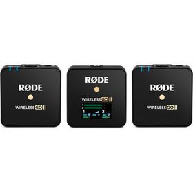 Rode Wireless GO II 2 Kişilik Kablosuz Yaka Mikrofonu