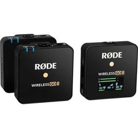 Rode Wireless GO II Black Kablosuz Mikrofon