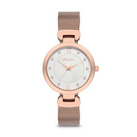 Roder 7250 Rose Gold Beyaz Kadın Kol Saati