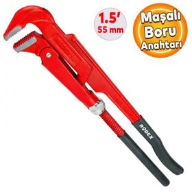 Rodex 1.5 inç 55 mm Boru Anahtarı Maşalı Boru Anahtarı