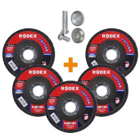 Rodex 115 Mm 40 Kum Flap Disk Zımpara