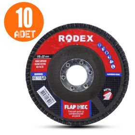 Rodex 115 Mm 60 Kum Flap Disk Zımpara