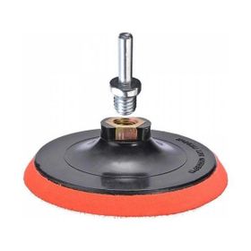 Rodex 115 mm M14 Deliksiz Cırt Zımpara Disk Tabanı Altlığı + Pim Matkap Aparatı Seti