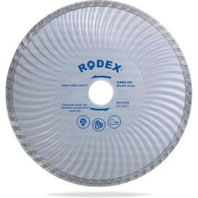 Rodex 180 mm Turbo Kanallı Elmas Testere Tuğla Granit Mermer Kesme Kesici Diski