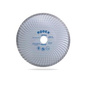 Rodex 180 mm Turbo Kanallı Elmas Testere Tuğla Granit Mermer Kesme Kesici Diski