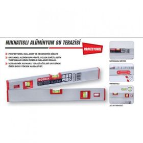 Rodex 80 cm Alüminyum Su Terazisi