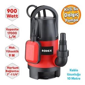 Rodex RDX8391 Kirli Su Pompası Dalgıç Pompası
