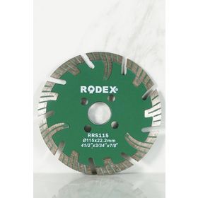 Rodex RRS115 Kanallı Turbo Elmas Kesme Diski