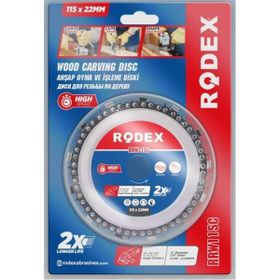 Rodex RRW115C 115 mm Ahşap Oyma İşleme Diski