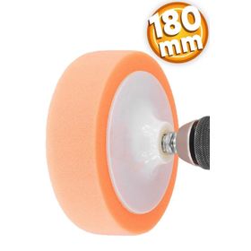 Rodex Turuncu 180 mm Pasta Cila Polisaj Süngeri Tabanlı Zımpara