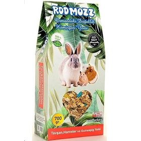 RodMozz Premium Vitaminli Kemirgen Hamster Guineapig 700 gr Tavşan Yemi