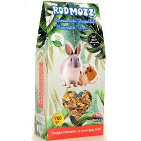 RodMozz Premium Vitaminli Kemirgen Hamster Guineapig 700 gr Tavşan Yemi