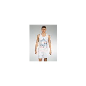 Rodrigo 1002 Beyaz Erkek Atlet