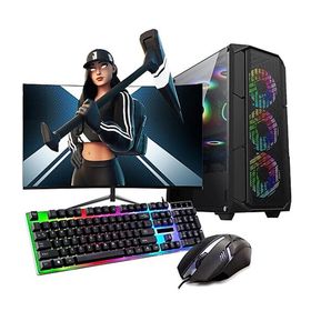 Rogame Gaming Set I5 10400F 16 gb 240 Ssd 1 tb Hdd 4 gb GTX1050TI 24 Monitör