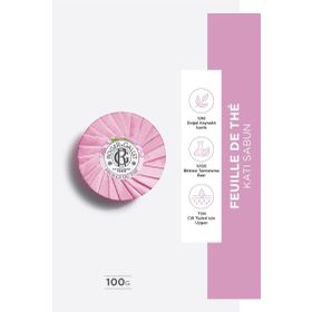 Roger&Gallet 100 gr Feuille De The Bitkisel Siyah Seylan Çayı Özlü Canlandırıcı Parfümlü Katı Sabun