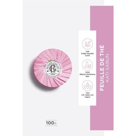 Roger&Gallet 100 gr Feuille De The Bitkisel Siyah Seylan Çayı Özlü Canlandırıcı Parfümlü Katı Sabun