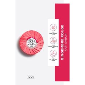 Roger&Gallet 100 gr Gingembre Rouge Bitkisel Zencefil Özlü Canlandırıcı Parfümlü Katı Sabun