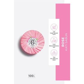 Roger&Gallet 100 gr Rose Bitkisel Mandalina Gül Özlü Canlandırıcı Parfümlü Katı Sabun