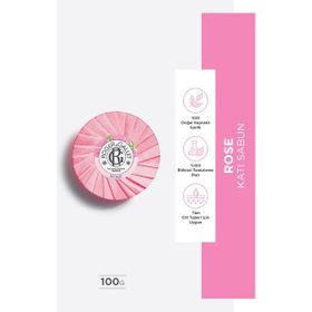 Roger&Gallet 100 gr Rose Bitkisel Mandalina Gül Özlü Canlandırıcı Parfümlü Katı Sabun