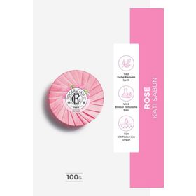 Roger&Gallet 100 gr Rose Bitkisel Mandalina Gül Özlü Canlandırıcı Parfümlü Katı Sabun