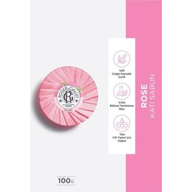 Roger&Gallet 100 gr Rose Bitkisel Mandalina Gül Özlü Canlandırıcı Parfümlü Katı Sabun