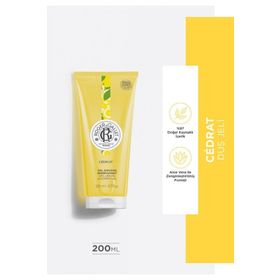 Roger&Gallet 200 ml Cedrat Aloe Vera Kakule Fesleğen Citron Özlü Bitkisel Nemlendirici Duş Jeli