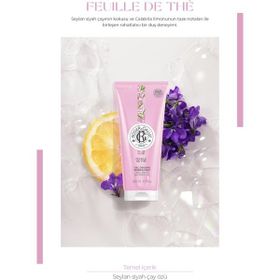 Roger&Gallet 200 ml Feuille De The Limon Seylan Siyah Çayı Özlü Canlandırıcı Bitkisel Nemlendirici Duş Jeli