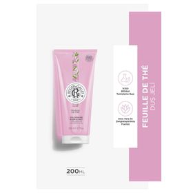 Roger&Gallet 200 ml Feuille De The Limon Seylan Siyah Çayı Özlü Canlandırıcı Bitkisel Nemlendirici Duş Jeli