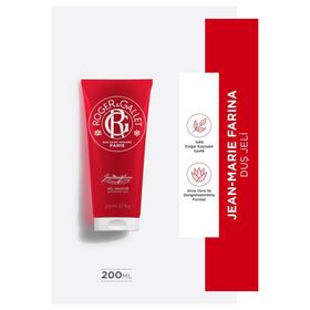 Roger&Gallet 200 ml Jean Marie Farina Bitkisel Doğal Canlandırıcı Biberiye ve Aloe Vera İçeren Duş Jeli