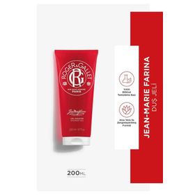 Roger&Gallet 200 ml Jean Marie Farina Bitkisel Doğal Canlandırıcı Biberiye ve Aloe Vera İçeren Duş Jeli