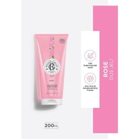 Roger&Gallet 200 ml Rose Aloe Vera ve Gül Özlü Canlandırıcı Bitkisel Nemlendirici Duş Jeli