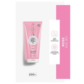 Roger&Gallet 200 ml Rose Aloe Vera ve Gül Özlü Canlandırıcı Bitkisel Nemlendirici Duş Jeli