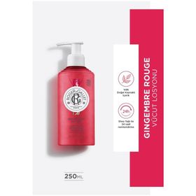 Roger&Gallet 250 ml Gingembre Rouge Shea ve Zencefil Özlü Doğal Canlandırıcı 24 Saat Nemlendirici Vücut Losyonu