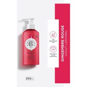 Roger&Gallet 250 ml Gingembre Rouge Shea ve Zencefil Özlü Doğal Canlandırıcı 24 Saat Nemlendirici Vücut Losyonu