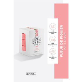 Roger&Gallet 3x100 gr Fleur De Figuier Bitkisel Greyfurt İncir Özlü Canlandırıcı Parfümlü Katı Sabun