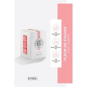 Roger&Gallet 3x100 gr Fleur De Figuier Bitkisel Greyfurt İncir Özlü Canlandırıcı Parfümlü Katı Sabun
