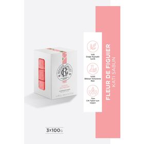 Roger&Gallet 3x100 gr Fleur De Figuier Bitkisel Greyfurt İncir Özlü Canlandırıcı Parfümlü Katı Sabun