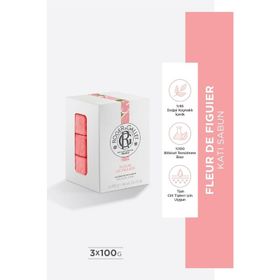 Roger&Gallet 3x100 gr Fleur De Figuier Bitkisel Greyfurt İncir Özlü Canlandırıcı Parfümlü Katı Sabun