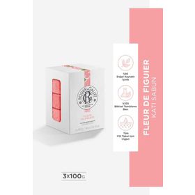 Roger&Gallet 3x100 gr Fleur De Figuier Bitkisel Greyfurt İncir Özlü Canlandırıcı Parfümlü Katı Sabun