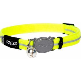 Rogz 11 mm 20-31 cm Sarı Kedi Boyun Tasması