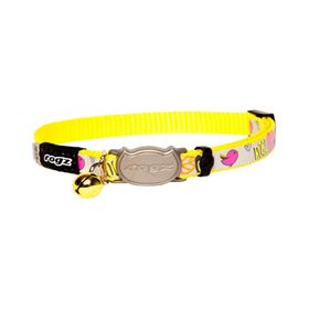 Rogz 11 mm 20-31 cm Sarı Kedi Boyun Tasması