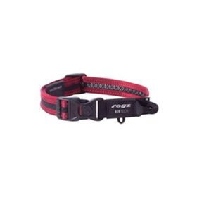 Rogz Air Tech Halsband Yumuşak Dokulu Kırmızı 43-70 cm Xlarge Köpek Boyun Tasması