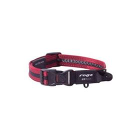 Rogz Air Tech Halsband Yumuşak Dokulu Kırmızı 43-70 cm Xlarge Köpek Boyun Tasması