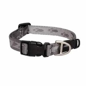 Rogz Alpinist Halsband Desenli Gri 34x56 cm Large Köpek Boyun Tasması