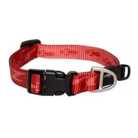 Rogz Alpinist Halsband Desenli Kırmızı 43x70 cm Xlarge Köpek Boyun Tasması