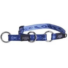 Rogz Alpinist Slipband Ayarlanabilir Dokuma Mavi 2.5x43-70 cm Xlarge Köpek Boyun Tasması